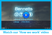 Bennetts Removals - How we work video